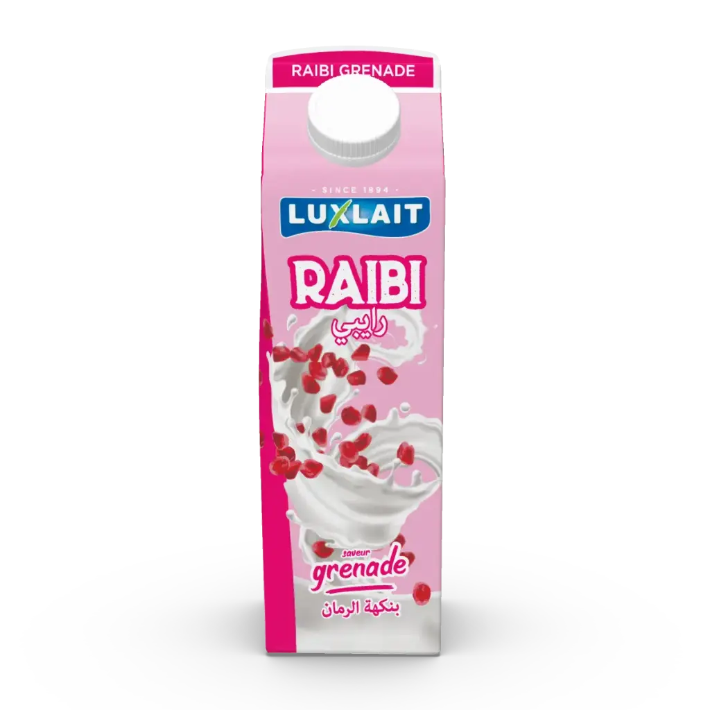 LAIT CAILLE SAVEUR GRENADE 1L LUXLAIT RAIBI