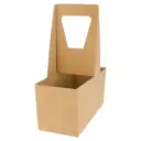 216.73 PORTE GOBELET 2 PLACE 300G 18X8X24CM X20 {C10}