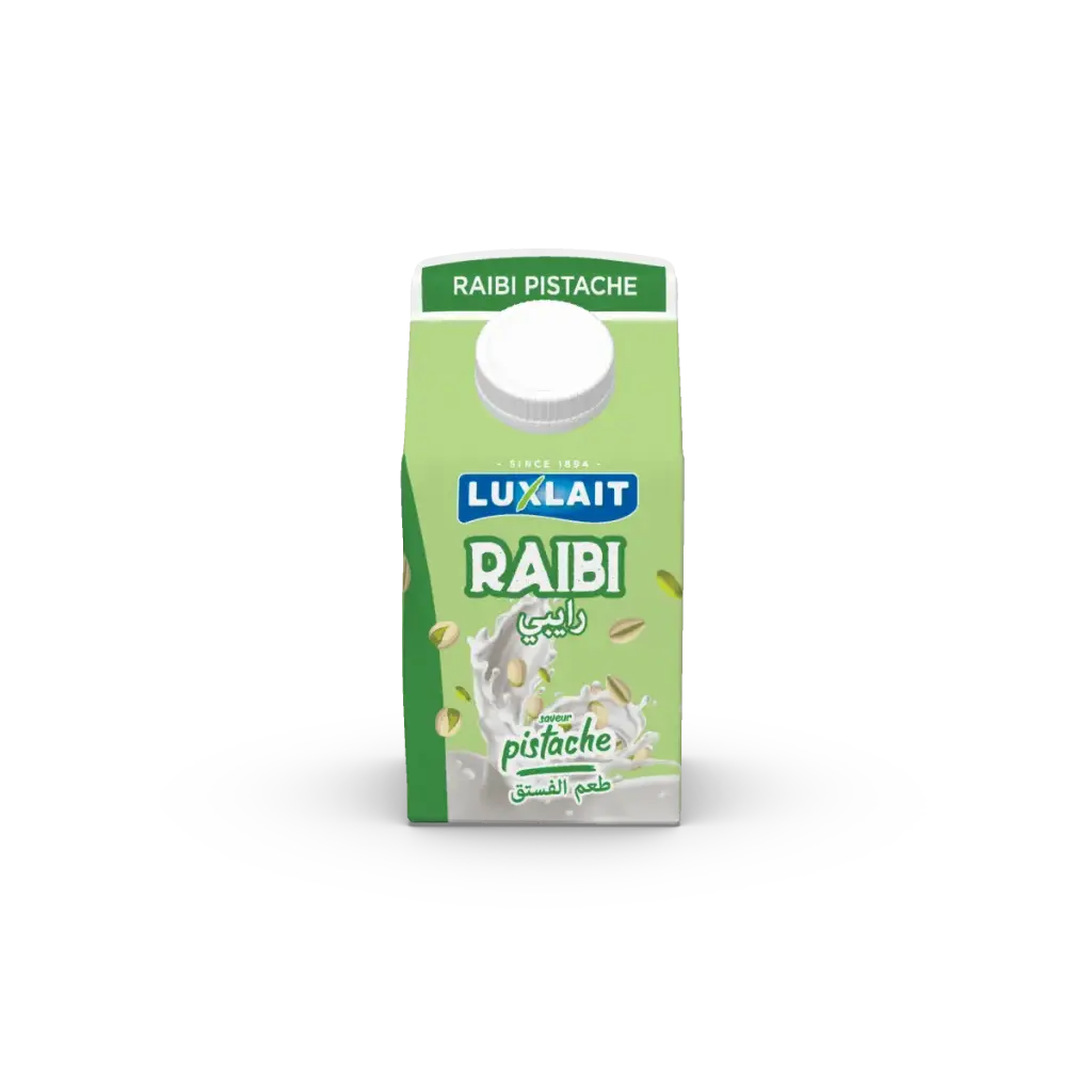 LAIT CAILLE SAVEUR PISTACHE 50CL LUXLAIT RAIBI