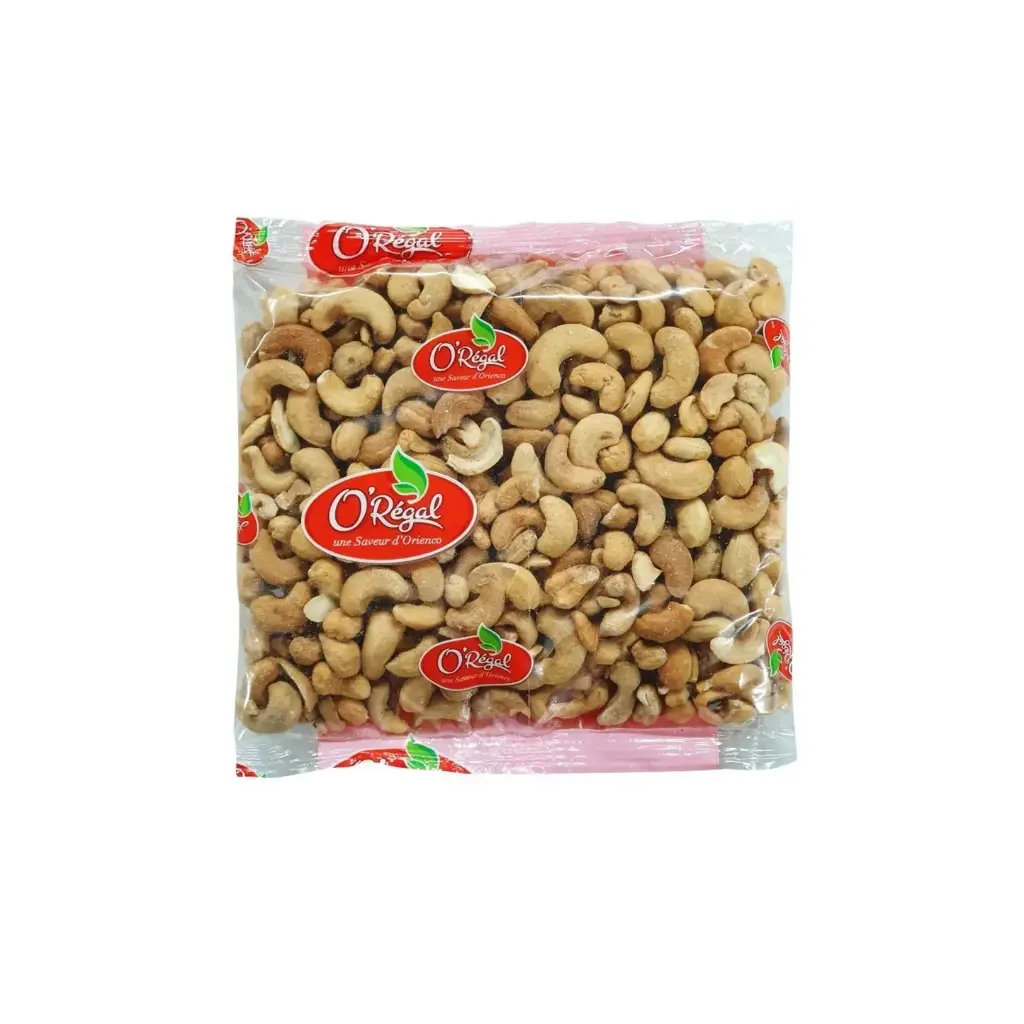 NOIX DE CAJOU W3 GRILLEES SALEES 500G ORIENCO {24*500G}