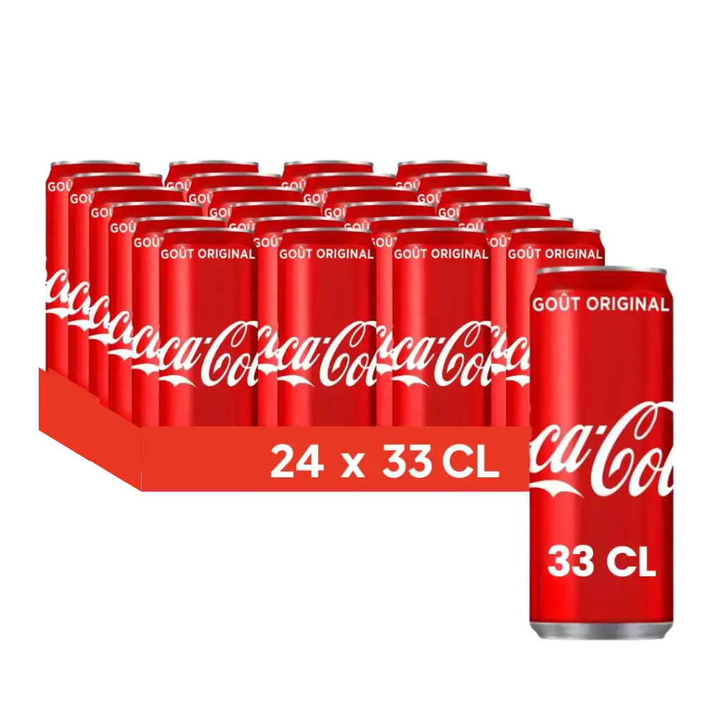 COCA COLA 33CL X24 FR SLIM