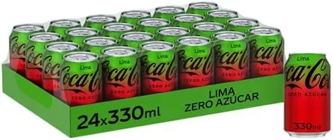 COCA COLA LIMA ZERO 24x330ML