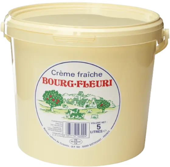 CREME FRAICHE 30%  BOURG FLEURI 5L