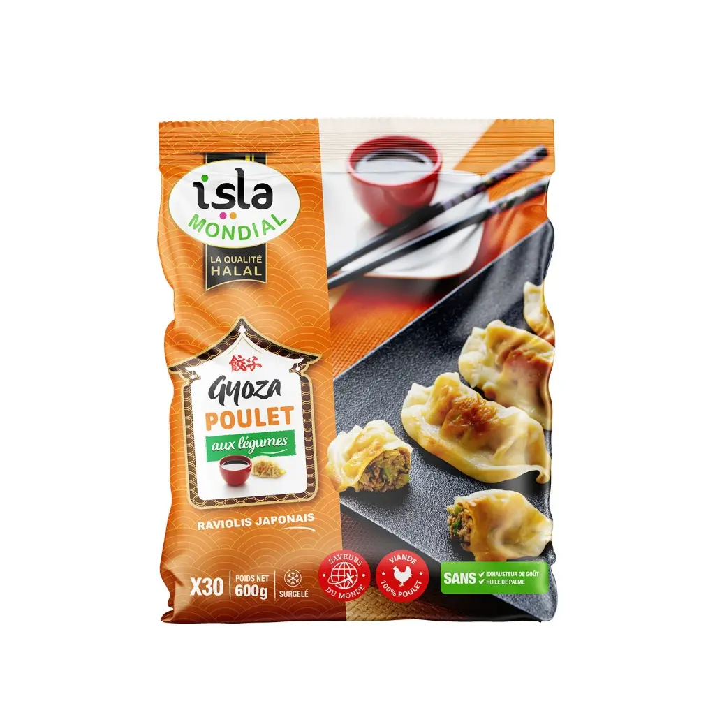 Gyoza Poulet Aux Légumes Isla Mondial 600g