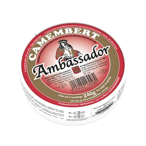 [ART-00301] CAMEMBERT FRAIS 240G EMBASSADOR 31617