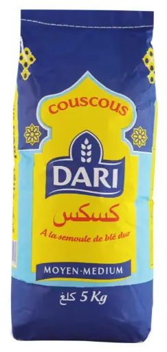 [ART-01678] COUSCOUS DARI MOYEN 5KG