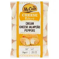 [ART-02703] JALAPENOS PICKERS CHEDDAR PEPPERS 1KG MCCAIN {X6}