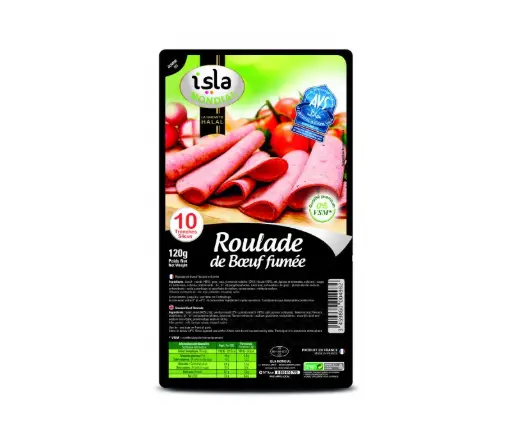 [ART-04470] ROULADE DE BOEUF FUMEE 120G ISLA MONDIAL