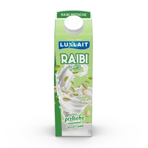 [ART-06036] LAIT CAILLE SAVEUR PISTACHE 1L LUXLAIT RAIBI