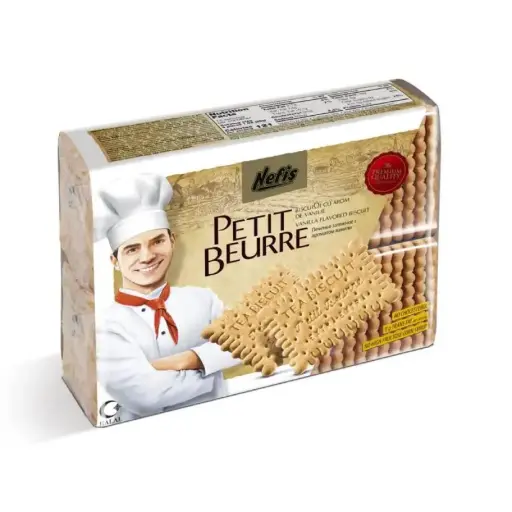 [ART-08020] Biscuits Petit Beurre-goût vanille Nefis 370g