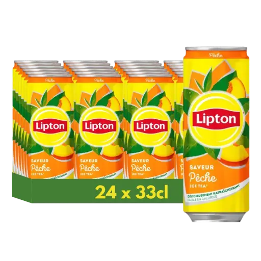 [ART-00060] LIPTON ICE TEA PECHE 33CL X24 FR