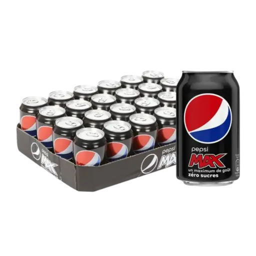 [ART-06225] PEPSI MAX Zéro sucres 33CL X24