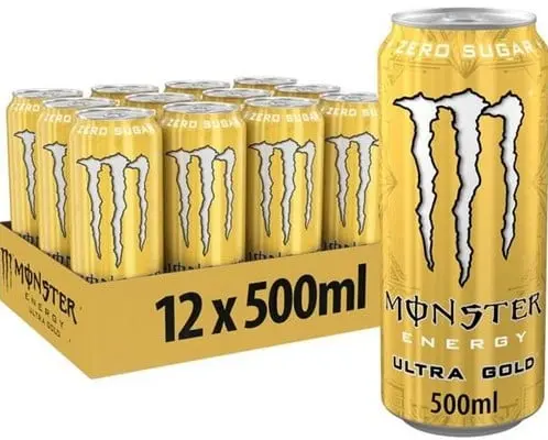 [ART-08080] MONSTER ENERGY ULTRA GOLDEN PINEAPPLE 12X500ML