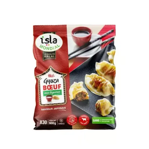 [ART-06511] Gyoza Boeuf aux Légumes Isla Mondial 600g  